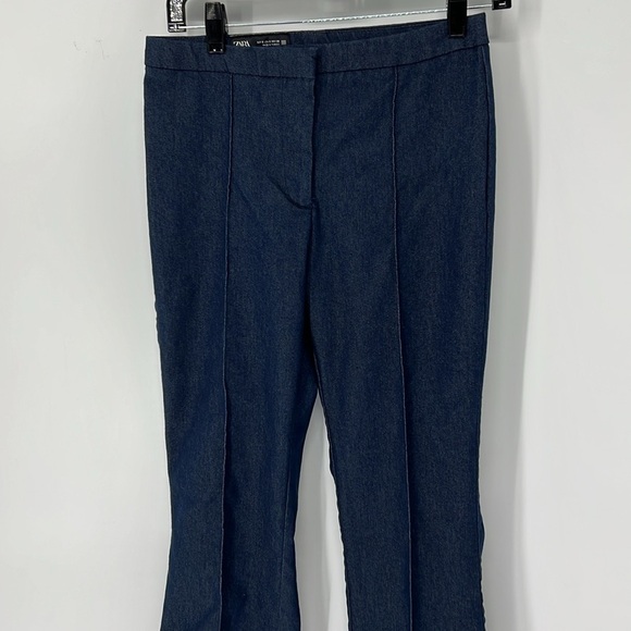 Zara mid rise flare pants women’s small - Picture 2 of 7